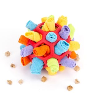 Interactive Dog Puzzle Foraging Toy